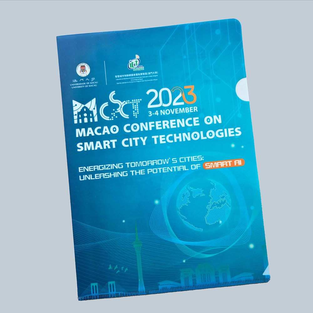 彩色透明膠文件夾