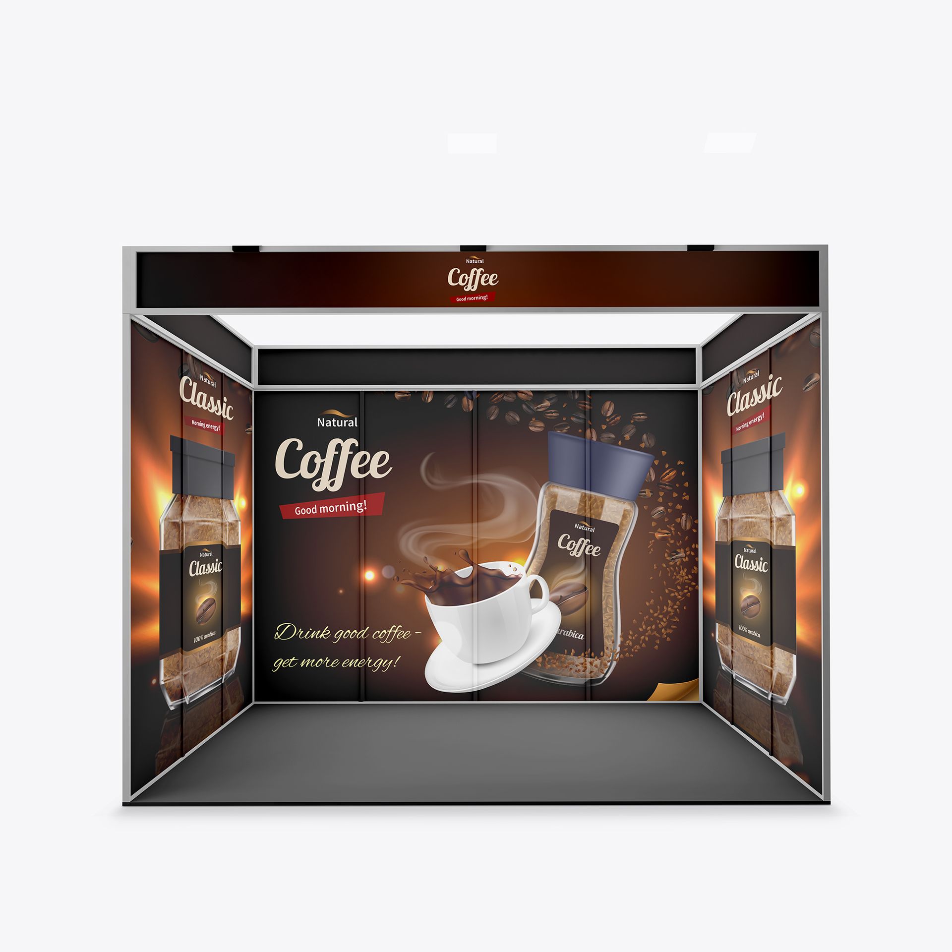 U型展覽Booth攤位套裝